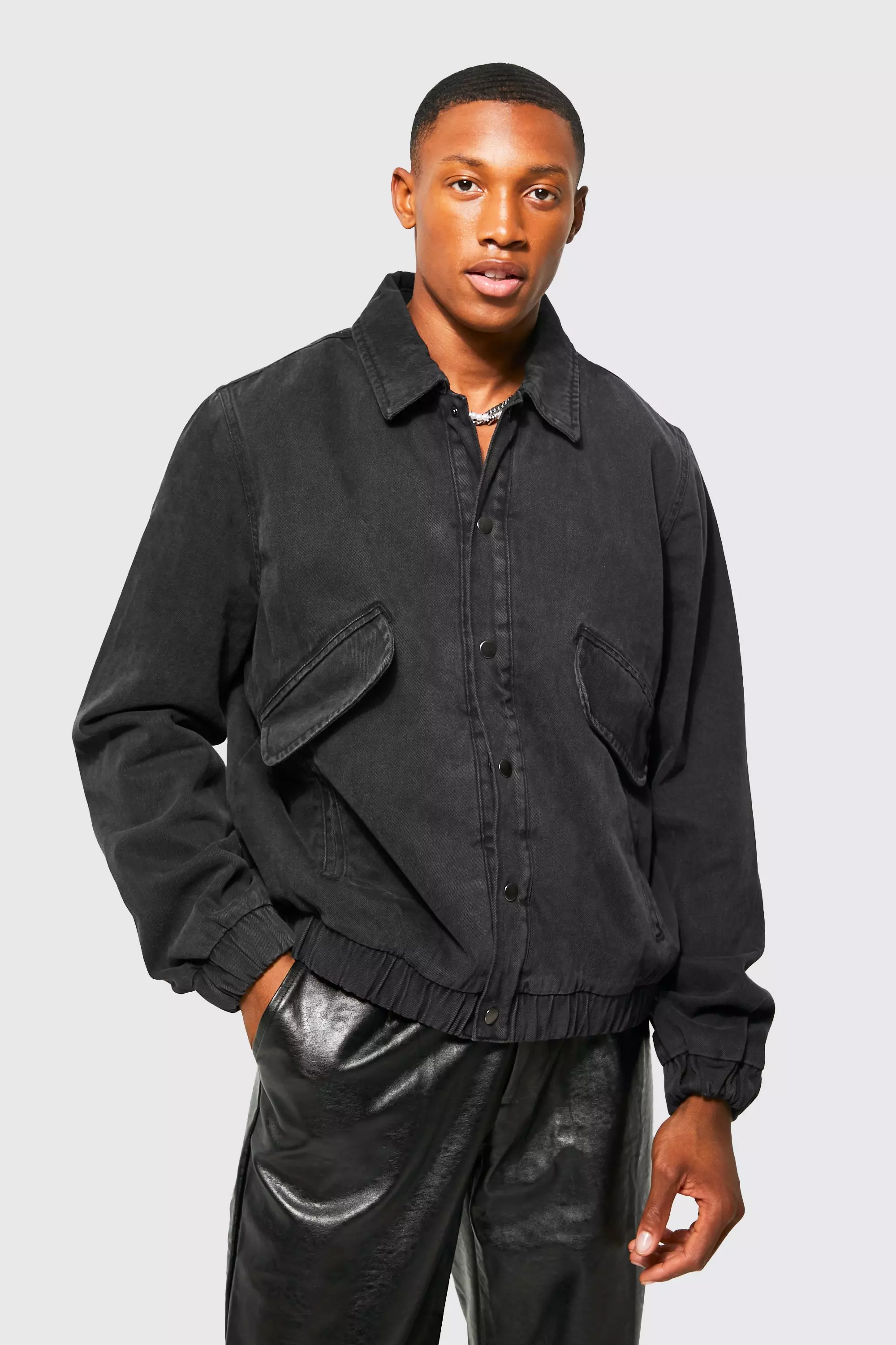 Borg lined coach jacket hotsell